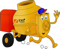 Mascote Zap Locadora